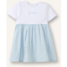 DeFacto %100 Pamuk Desenli Elbise Kız Bebek H2173A526SM