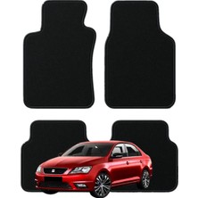 K2Carpet Seat Toledo 4. Nesil (2012-2019) Özel Kesim Tam Uyumlu Lüx Oto Halı Paspas Seat Toledo Paspas