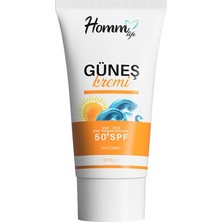 Homm Bitkisel Homm Lıfe Güneş Kremi 50 ml 50 SPF Yaz İçin İdeal E Vitamini ile Cilt Koruma Sağlar