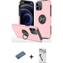 İlk El Grup Pilelistore™ iPhone 12 Pro Kılıf Odak Form Prime - Şeffaf Uv Polymer Nano Ekran Koruyucu + Shine Kamera Lens Koruma Cam - Gd