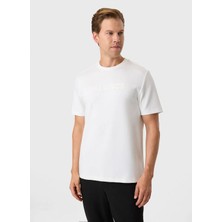 Back And Bond Beyaz Erkek T-Shirt B35S10050