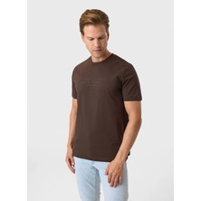 Back And Bond Kahverengi Erkek T-Shirt BTS1006900000