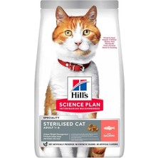Hill's SP Somon Kısırlaştırılmış Yetişkin Kedi Maması  8+2 Kg.