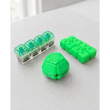 İlya Ada 3'lü Fidget Oyuncak Seti (Işıklı Klavye-Sonsuz Küp-Zıplayan Stres Topu)