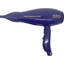 Schatz Turbo 3500 Profesyonel Fön Makinesi 2400 W Mor Renk Hız Ayarı 2 Kademe Özellikleriyle