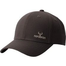 Nordbron Gri Erkek Logo Baskılı Şapka Blaine Cap