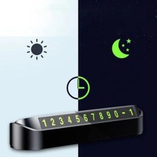 Canarino Araç Içi Telefon Numarası Fosforlu Numaratör Oto Cam Kartı