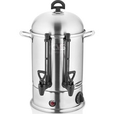 Cvs 80 Bardak DN91107  Kapasiteli Elektrikli Çay Makinesi Inox Çelik Malzeme ile Enerji Tasarruflu Kullanım