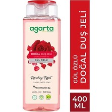 Agarta Doğal AHA Gül Duş Jeli 400 ml