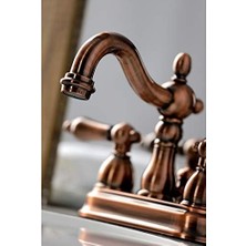 Canarino KB160ALAC 10,16 cm Orta Set Banyo Bataryası, Antik Bakır