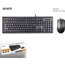 SHC4200 A4 KR-9276 Q USB Siyah mm Klavye/mouse Set Kablolu