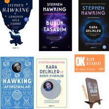 Zamanın Kısa Tarihi - Kara Delikler - Aforizmalar - Kara Delikler ve Bebek Evrenler - Büyük Tasarım / 5 Kitap