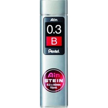 Pentel Ain Stein 0.3 mm B 15'li Min (Uç)