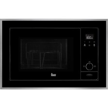 Teka 820 20 lt Kapasiteli Ankastre Mikrodalga Fırın 40584200 1000 W Güç ve Izgara Özelliği ile Siyah Renk
