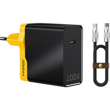 Fnirsi Fnırsı USB Type-C Pd Şarj Kablosu + 100W Pd Gan Adaptör Seti