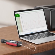 Benetech GT1355B Renkli Ekranlı Kayıt Yapabilen Ses Ölçer | Şarj Edilebilir