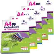 Mapi Cilt K.A4 Pp 450 Mic.Siyah 50Li 204 25 01