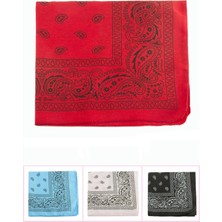 Bijuteri Net Oval Desenli Keten Bandana 50*50