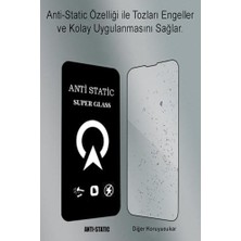 Canarino Galaxy S25 Fe ile Uyumlu Tam Kaplayan Anti Statik Çizilmez Safir Ekran Koruyucu Cam