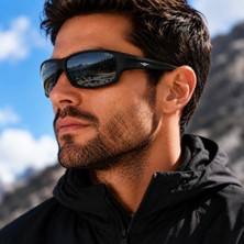 Exeline COL 156 Yeni Premium Spor Seri Polarize Erkek Güneş Gözlüğü-Polarize-UV400-Anti Refle 3lü Koruma 62*15*140 Ekartman
