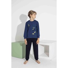 Rapapa Erkek Çocuk Mevsimlik Pijama Takımı 7419-