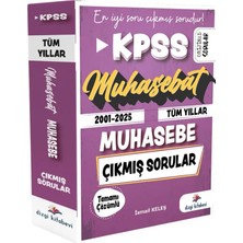 Dizgi Kitabevi Dizgi Kitap Yayınları Muhasebat Kpss A Sayıştay Tamamı Çözümlü Tüm Yıllar (2001-2025) Çıkmış Muhasebe Soruları