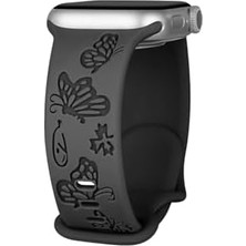 Canarino - ile Uyumlu 44/45/46/49MM Kordon Kelebek Desen Yumuşak Silikon Kordon 2/3/4/5/6/se/7/8/9/10/11/ultra - Çok Renkli 7
