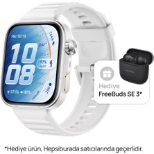 Huawei Watch Fit 5 Pro Akıllı Saat - Beyaz, Bluetooth Kulaklık Hediye, Nfc ile Ödeme, Kapsamlı Sağlık Takibi, Gelişmiş Uyku Takibi, Uzun Pil Ömrü, Ios Android Uyumlu