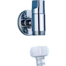 Candan Mini Pirinç Krom Ev Çamaşır Bulaşık Makinesi Musluğu