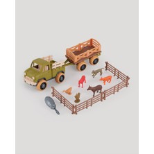 Let's Be Child Hayvanlı Sök-Tak Çiftlik Araçları Kamyon