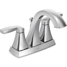Canarino 6901 Voss Two-Handle Arc Bathroom, Chrome