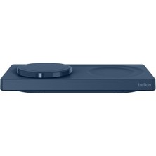 Canarino WIZ019VFBL-APL Boostcharge Pro 2‑in‑1 Magsafe 15W Kablosuz Şarj Standı - Mavi