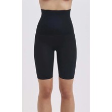 Ang Butik 4007 Poliyamid Lazer Kesim Göbek Toparlayıcı Short