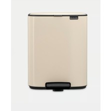 Brabantia Brb-Bra 238024-8710755238024-001-01-BO Soft Beıge Pedallı Çöp Kutusu 12L