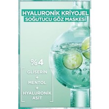 Canarino Hyaluronik Kriyojel Yorgunluk Karşıtı Soğutucu Göz Maskesi