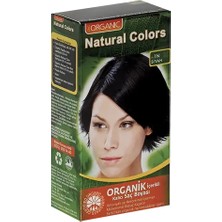 Natural Colors 1n Siyah Organik Saç Boyası