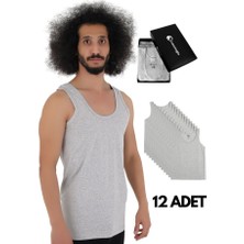 Cennetoğlu 12 Adet Erkek Penye Atlet Ekonomik Paket