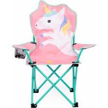 Uniqamp ® Coco™ Unicorn Temalı Katlanır Çocuk Kamp Sandalyesi