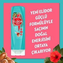 Canarino Elidor Doğanın Enerjisi Saç Bakım Kremi Argan Yağı ve Hibiskus Özü Dökülme Karşıtı ve Güçlü Uzamayı Destekleyici 350 ml