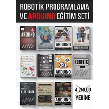 Dikeyeksen Robotik Programlama ve Arduino Eğitim Seti (11+1 Kitap)