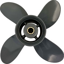 Yamarine Honda Dıştan Takma 4 Kanatlı Motor Pervanesi 8/20HP Outboard 4 Blades Propeller Diameter: 9 1/4ø x Pitch: 10'' Spline: 8 Diş (58134-ZV4-010AH)