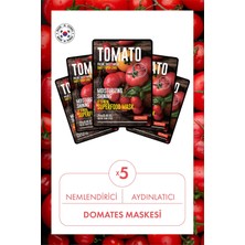 Dermal 5 Adet Superfood Domates Maskesi I Parlaklık  ve Nem Veren