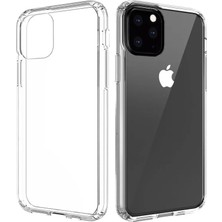 A-Luxe Newface Apple iPhone 11 Pro Max Kılıf Lüx Şeffaf Silikon