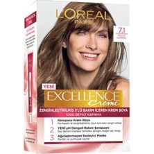 Canarino Excellence Creme 7.1 Küllü Kumral Saç Boyası