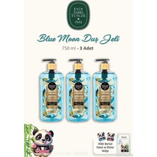 Canarino 3 Adet Duş Jeli 750 ml Blue 60'lı Doğal Pamuk Rosıe