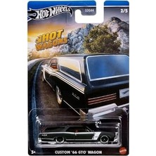 Canarino Hot Wagons Arabalar HWR56-HRR87 02/05 Custom '66 Gto Wagon