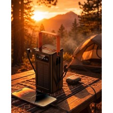 Eco Lounge Çok Amaçlı Solar Powerbank Yüksek Kapasiteli Taşınabilir Şarj Cihazı 80.000
