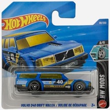 Canarino Tekli Arabalar Volvo 240 Drıft Wagon/bolıde De Derapage (Short Card) JJJ36