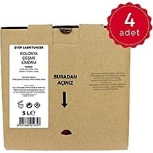 Canarino Çeşme Limonu Kolonyası 5 Lt x 4 Adet