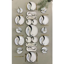 UltraMint 6 Kişilik 21 Parça Kahvaltı Takımı, Şık ve Kullanışlı Set